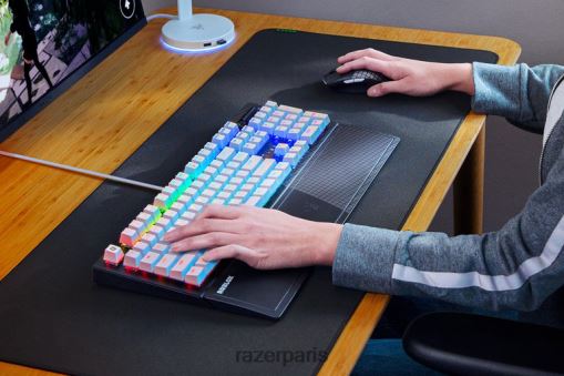 Razer blackwidow v3 - interrupteur vert - nous - édition roblox PJ2B2Z59 clavier blanc