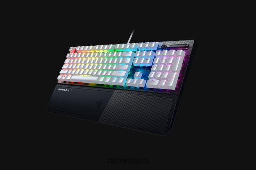Razer blackwidow v3 - interrupteur vert - nous - édition roblox PJ2B2Z59 clavier blanc