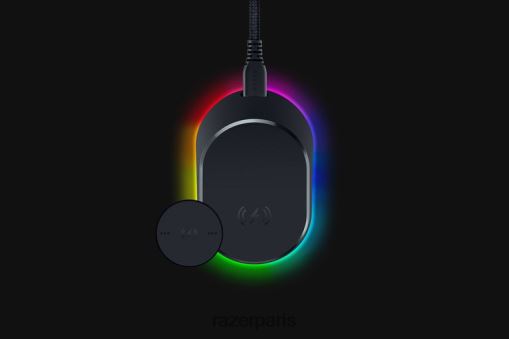 Razer ensemble basilisk v3 pro + station d'accueil pour souris pro PJ2B2Z30 souris une couleur