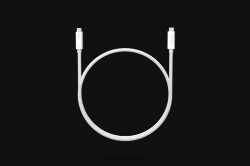 Razer câble Thunderbolt 4 PJ2B2Z22 composant informatique blanc