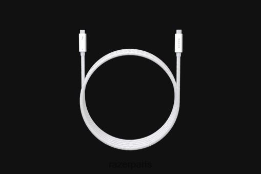 Razer câble Thunderbolt 4 PJ2B2Z24 composant informatique blanc