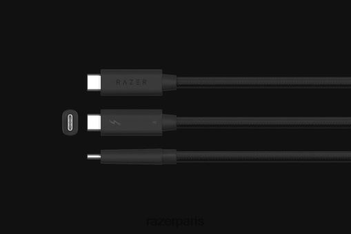Razer câble Thunderbolt 4 PJ2B2Z25 composant informatique noir