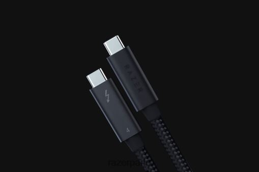 Razer câble Thunderbolt 4 PJ2B2Z25 composant informatique noir