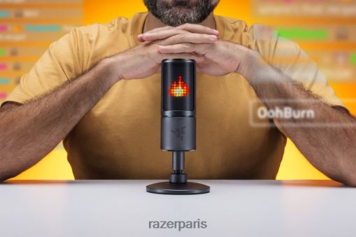 Razer Émote Seiren PJ2B2Z113 création de contenu une couleur