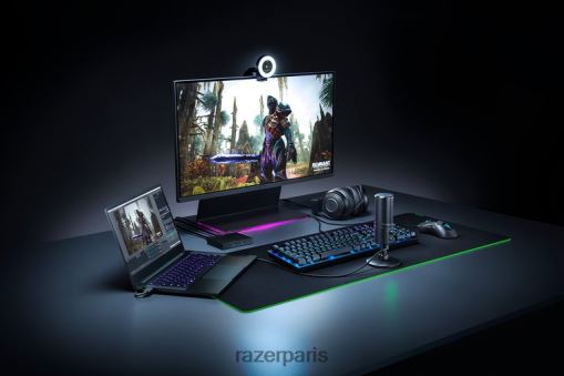 Razer seiren PJ2B2Z112 création de contenu noir