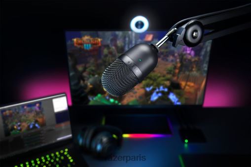 Razer seiren mini PJ2B2Z110 création de contenu noir