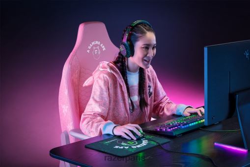 Razer X *A Bathing Ape iskur PJ2B2Z126 chaise de jeu quartz
