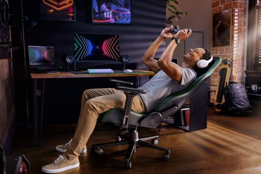 Razer enki PJ2B2Z131 chaise de jeu vert