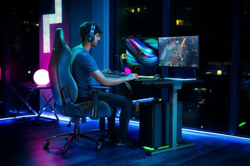 Razer iskur PJ2B2Z136 chaise de jeu noir