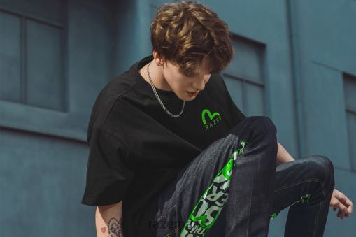 Razer t-shirt imprimé evisu daicock PJ2B2Z191 vêtements une couleur